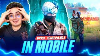 PC Sensi In Mobile | 99.9% Accuracy Player | Family Not Allow  To Play Free Fire ️