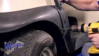 Fender Flares for Club Car® Precedent® | How to Install Video | Madjax® Golf Cart Accessories