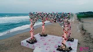 Engagement Decor|Best Destination Wedding|Beach Wedding Venues in Chennai|IHG Hotels Chennai