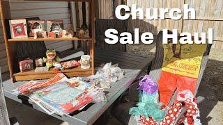 CHURCH SALE HAUL To Resell In My Vintage Booth & On eBay