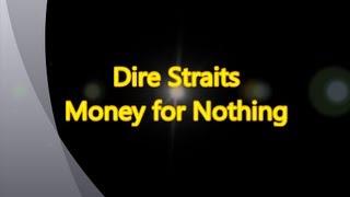 Dire Straits-Money for Nothing (with lyrics)