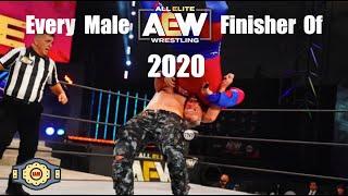 AEW Male Finishers of 2020