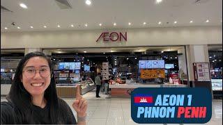 Visiting Aeon Mall Phnom Penh Cambodia [Walking Tour]