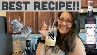 Taste test for Nespresso’s Buenos Aires lungo for original line | BEST lavender iced latte recipe!!