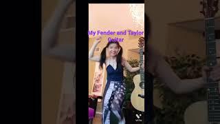 My Fender and Taylor Guitar