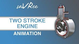 Two Stroke Engine Animation