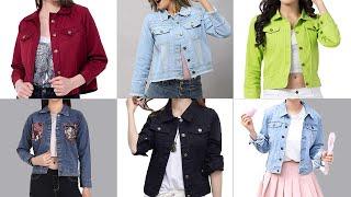 Girls Denim Jacket Outfits Idea 2020 | Long Jacket for Girls | Stylish Jeans Jackets