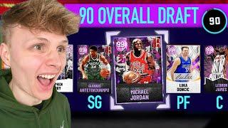 We Got The IMPOSSIBLE 90 Overall Draft..!!