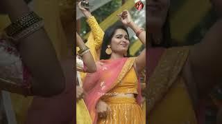 Halamithi Habibo at Haldi| Amardeep ️ Tejaswini Gowda Wedding Moment's #shorts #3