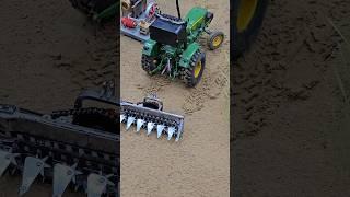 American John Deere Tractor Reaper Machine #project