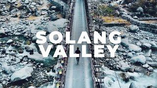 Solang Valley - Manali -  Drone Shots -  Himachal Pradesh Tourism