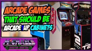 Arcade Games that SHOULD be Arcade1Up Cabinets | MichaelBtheGameGenie