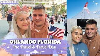 ORLANDO FLORIDA  DISNEY WORLD VLOG  Pre Travel Day & Travel Day - October 2022