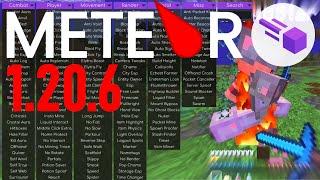 DOWNLOAD: Meteor Hacked Client - FREE - Minecraft Java 1.20.6