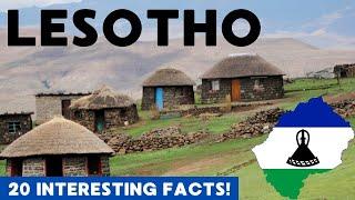 LESOTHO: 20 Facts in 4 MINUTES