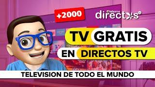 La Mejor Página WEB para Ver TV Gratis en VIVO, en DIRECTO y ONLINE ▷ DIRECTOS TV 