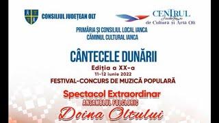 Cântecele Dunării - editia a XX-a - 2022 - Festival concurs de muzică populară