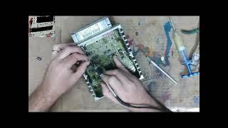 Replacing bad caps and a little board repair on a old Ford f150 EEC-IV engine control unit