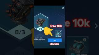 Get free 10k modules in news tab || war robot free modules || how to get free modules