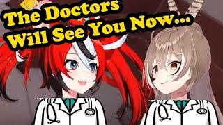 POV: Hakos Baelz and Nanashi Mumei Are Your Doctors