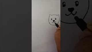 how to draw a pupy in 30 seconds