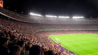 84.000 Fans Singing UN DIA DE PARTIT (Allez Allez Allez) FC Barcelona vs Athletic Bilbao