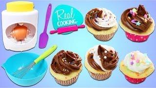 Real Cooking ULTIMATE BAKING Starter Set DIY Fun & Easy Bake Your Own Sprinkles Cupcakes!