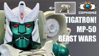 Transformers Transformed! Masterpiece MP-50 Tigatron Beast Wars clear transformation + showcase!