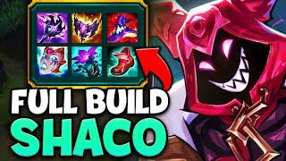 WHEN AP SHACO HITS FULL BUILD AT 28 MINUTES! (THIS IS VERY RARE)