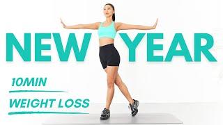 2025 New Year Full-Body Weight Loss Challenge 10 Min Standing Workout | No Jump, No Squat, No Lunge