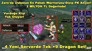 ImQua - Zero'da Uskonun En Pahalı Warriorunu Dizip PK Atıyor! 2 MİLYON TL Değerinde! | Knight Online