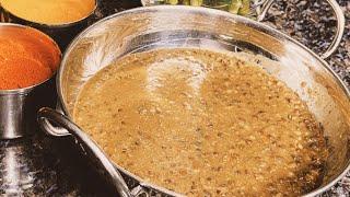 Vegan And Oil Free Dal Makhani. Healthy High Protein Punjabi Indian Lentil Recipe 