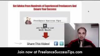 Freelance Success Tips Launch Video