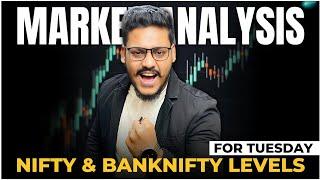 Market Prediction For Tomorrow ||  Market Getting Ready ! Nifty & Bnf Levels for 25 June ||