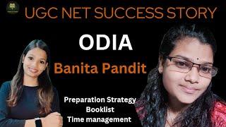 UGC NET Success Story - Banita Pandit // SS ODIA TUTORIAL