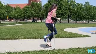 See The Mobility Designed Crutch in Action