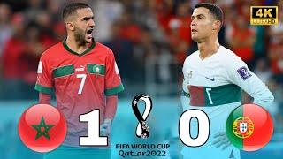 Morocco made history and ends Ronaldo's career Highlights Morocco VS Portugal match, World Cup 2022