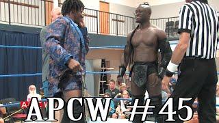 APCW 45 - Jordan Kingsley vs Makita (fka David Tita) APCW Championship Match