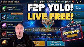 F2P YOLO Shard Time!!  Raid: Shadow Legends