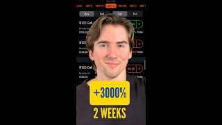 3000% in 2 Weeks with this Options Strategy 