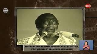 KBC Archives: President Jomo Kenyatta receiving KANU delegation in Gatundu (1975)