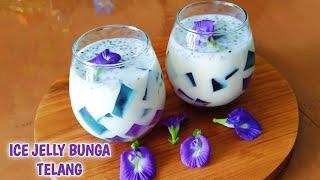 ES JELLY BUNGA TELANG , MINUMAN TAKJIL KEKINIAN