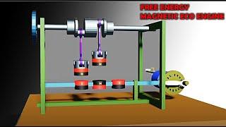 Free Energy Research - Magnetic Eco Engine 2025