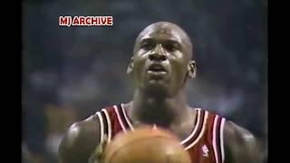 Michael Jordan 41 Points & Gets Revenge on Boston Celtics! (2 Dunks on Larry Bird!)