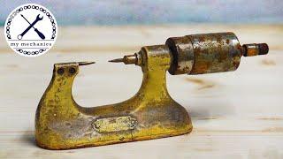 Antique Rusty Micrometer - Precise Restoration