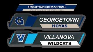 Georgetown Softball vs Villanova
