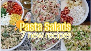 7 EASY Pasta Salad Recipes for Summer  Crowd-Pleasing Side Dishes for BBQs, Picnics & Potlucks!