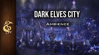 Dark Elves City | Menzoberranzan | ASMR Ambience | 1 Hour