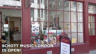 Schott Music London is Open!