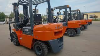 Diesel Forklift Truck 3 Ton with Isuzu Engine (CPCD30)